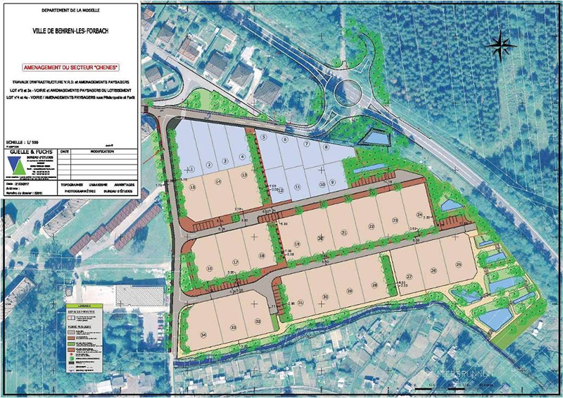 Aménagements urbains et paysagersBEHREN-LES-FORBACH